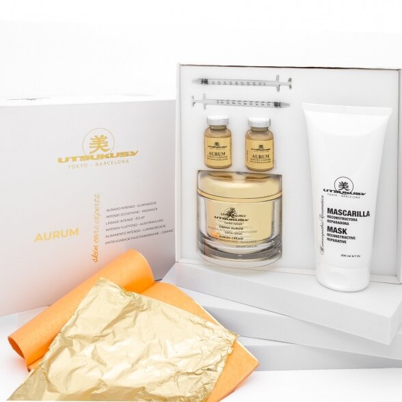 Professional cosmetic set Utsukusy AURUM GOLD PROCEDURE