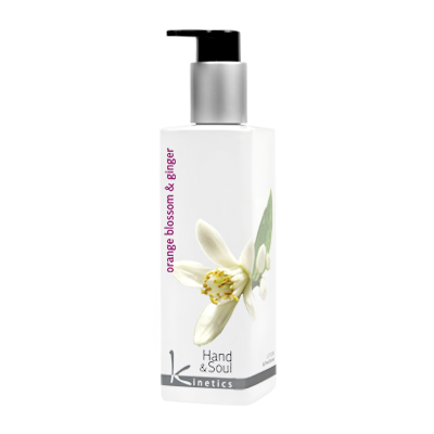 Soothing and rejuvenating hand and body lotion KINETICS Orange Blossom &amp; Ginger, 250 ml