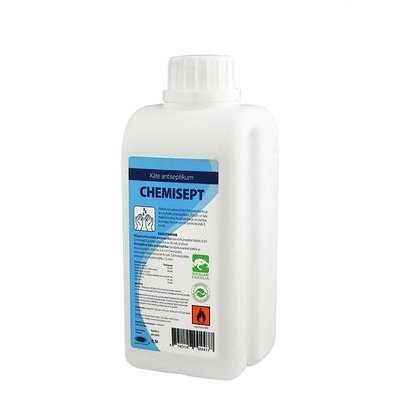 Hand antiseptic, 1000 ml. Chemisept