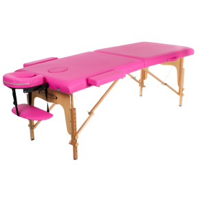 RESTPRO® Classic-2 Розовый складной массажный стол