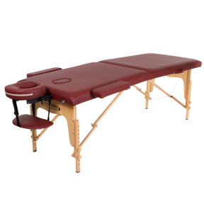 RESTPRO® Classic-2 Wine Red folding massage table