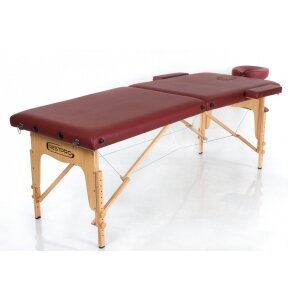 RESTPRO® Classic-2 Wine Red folding massage table