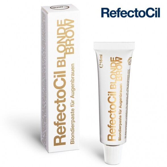 RefectoCil отбеливающая паста для бровей BLONDE BROWN, 15мл