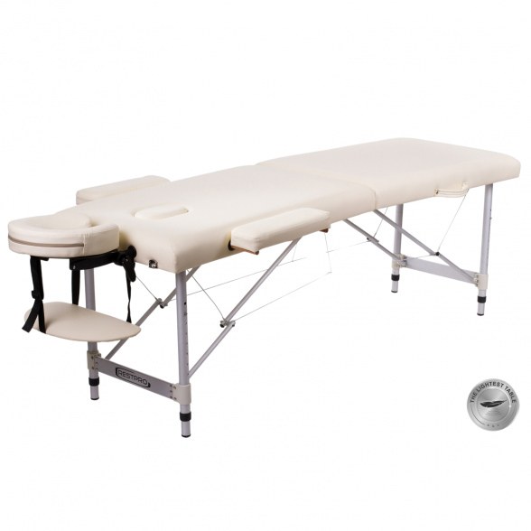 RESTPRO® ALU 2 (S) Cream folding massage table