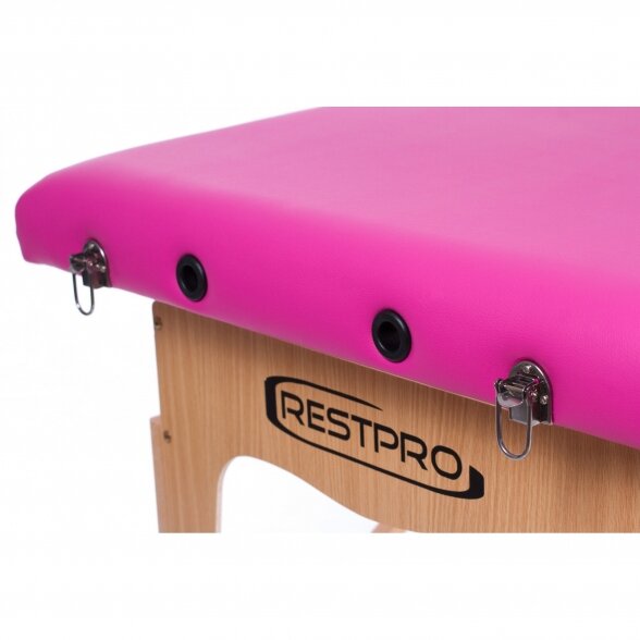 RESTPRO® Classic-2 Pink folding massage table 5