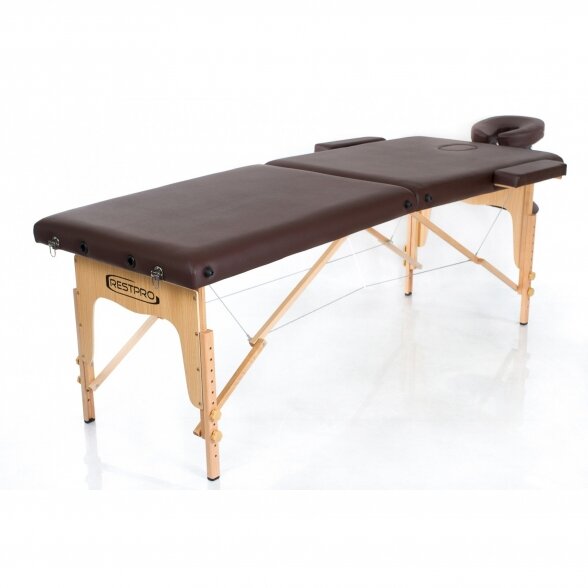 RESTPRO® Classic-2 Coffee folding massage table 1