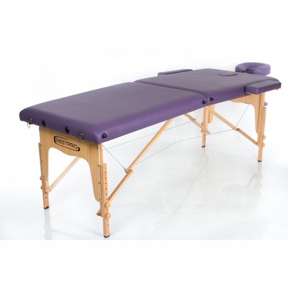 RESTPRO® Classic-2 Purple folding massage table 10