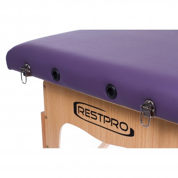 RESTPRO® Classic-2 Purple folding massage table 3