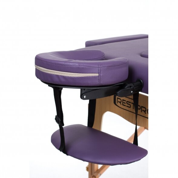 RESTPRO® Classic-2 Purple folding massage table 8