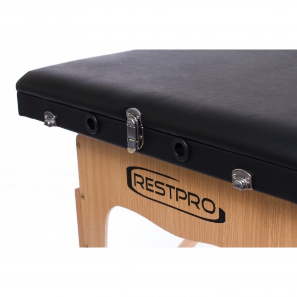 RESTPRO® Classic-3 Black folding massage table 5