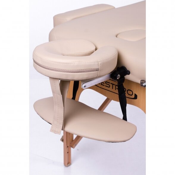 RESTPRO® Memory 3 Beige folding massage table 1