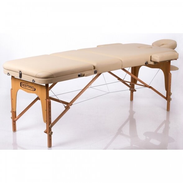 RESTPRO® Memory 3 Beige folding massage table 9