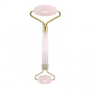 Rose quartz face roller