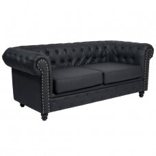 Salono laukiamojo sofa REPOSE BLACK MUDI Weelko (Ispanija), juodos sp.