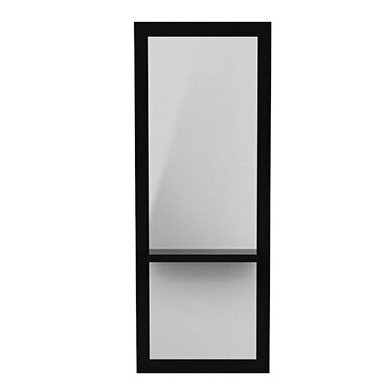 Salon mirror - console Eldus MUDI Weelko (Spain), black sp.