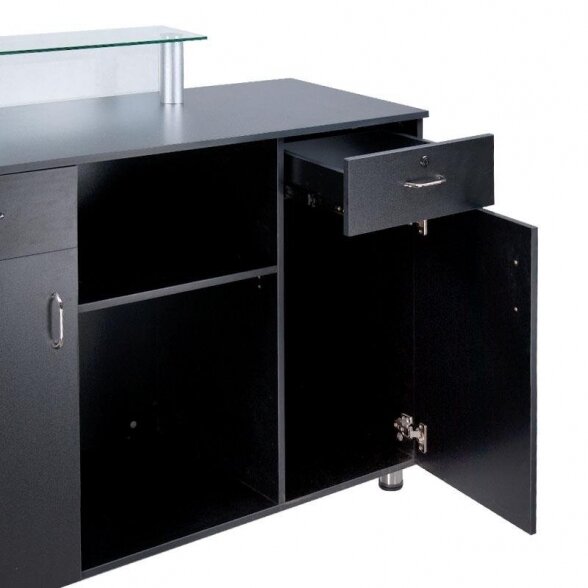 Salon reception desk BDD-3307, black 2