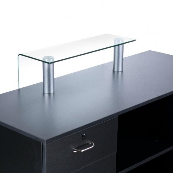 Salon reception desk BDD-3307, black 3