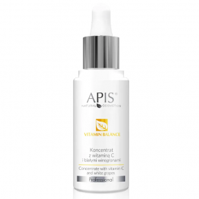 Apis Professional Vitamin Balance face concentrate with vitamin C and white grapes, 30ml