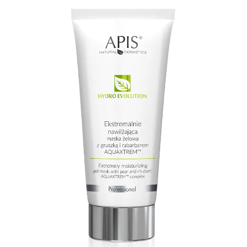 Apis moisturizing face gel mask with pear, rhubarb and AQUAXTREM™ complex 200ml