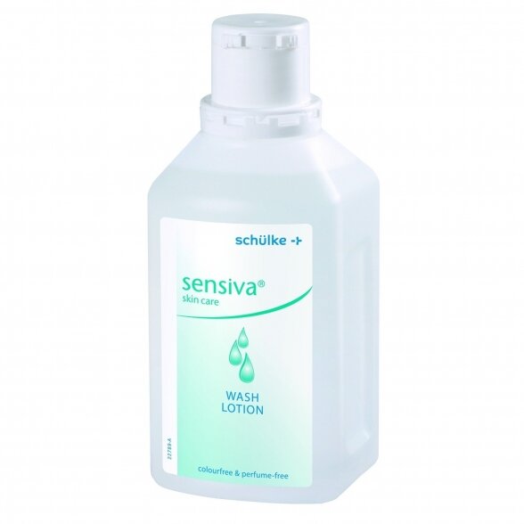 Sensiva washing lotion with Allantoin for washing sensitive skin and hands, 500ml