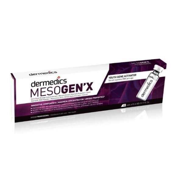 Serum in capsule Dermedics MESO GEN&#39;X, 5 ml 2