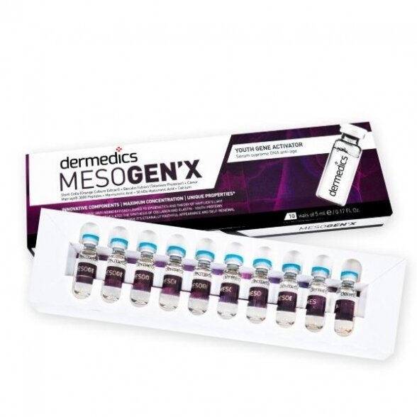 Serum in capsule Dermedics MESO GEN&#39;X, 5 ml 1