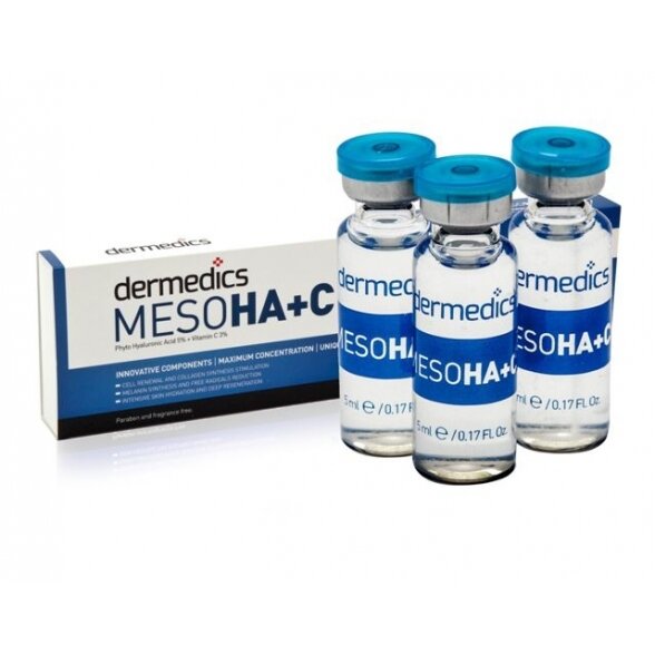 Serum in capsule Dermedics Meso HA+C, 5 ml