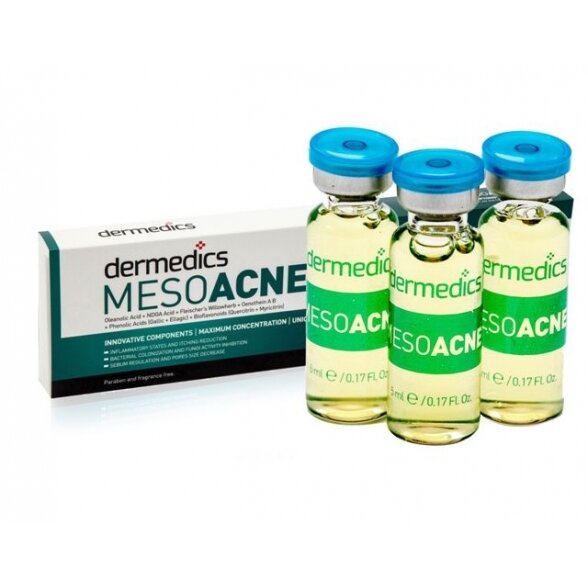 Serum in capsule Dermedics Mesoacne, 5 ml x 10 pcs.