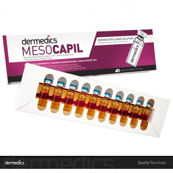 Serumas kapsulėje Dermedics Mesocapil, 5 ml 1