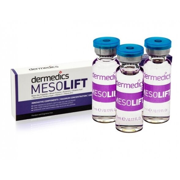 Serum in capsule Dermedics Mesolift, 5 ml x 10 pcs.