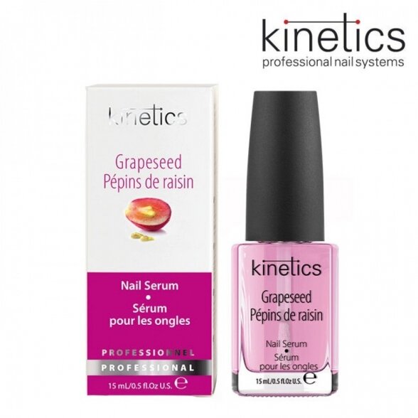 Nail serum KINETICS mini SPA Grapeseed Nail Serum, 15 ml