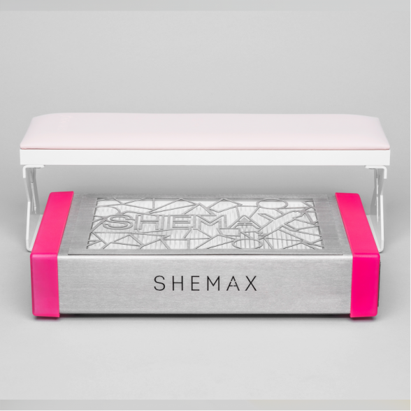 Подлокотник для маникюра SheMax Luxury, розово-белый sp. 2