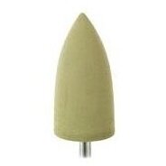 Silicone nail polishing tip P28, pointed cone, very soft, ivory