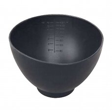 Silicone bowl S size, black sp.