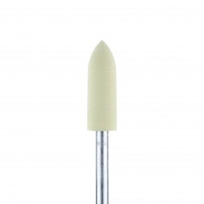 Silicone nail polishing tip P49, ivory.