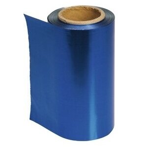 SIBEL aluminum foil in a roll 15 microns, 12cmx100m, BLUE