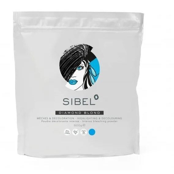 Sibel professional whitening powder, blue sp. box 6 x 600g 1