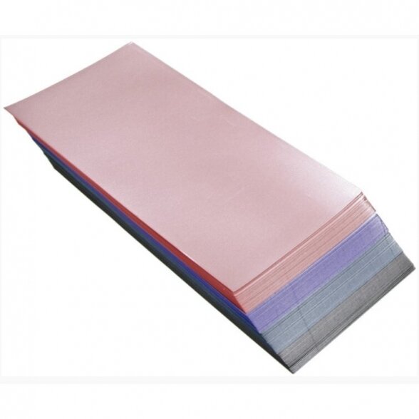 Sibel foam strips with self-heating polyethylene layer, 200 pcs. 30cm x 9.5cm various colors 1