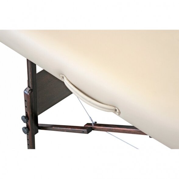 Folding massage table with heating МОККО, sand 5