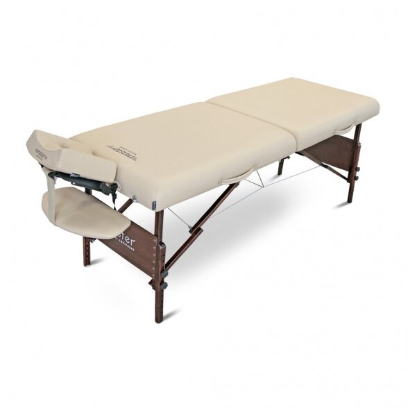 Folding massage table with heating МОККО, sand 6