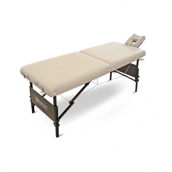 Folding massage table with heating МОККО, sand 1