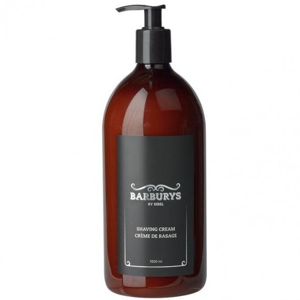 Shaving cream BARBURYS, 1000ml