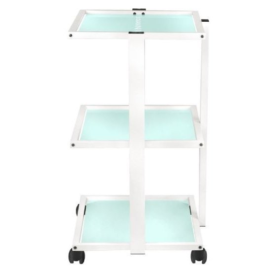 Trolley with three shelves 1040 GIOVANNI, white 2