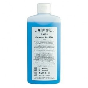 Special nail cleaner for gel procedures Cleaner 5 + Blau, 500 ml