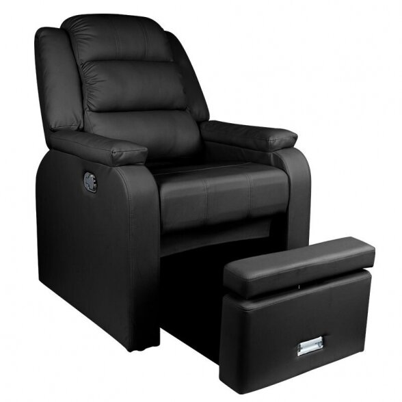 SPA chair for pedicure procedures HILTON, black