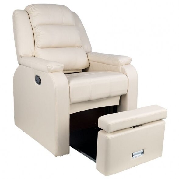 SPA chair for pedicure procedures HILTON, cream