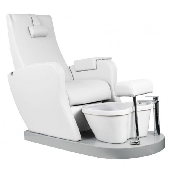 Spa pedicure chair, white