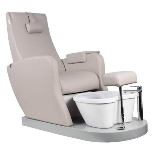 Spa pedicure chair, gray