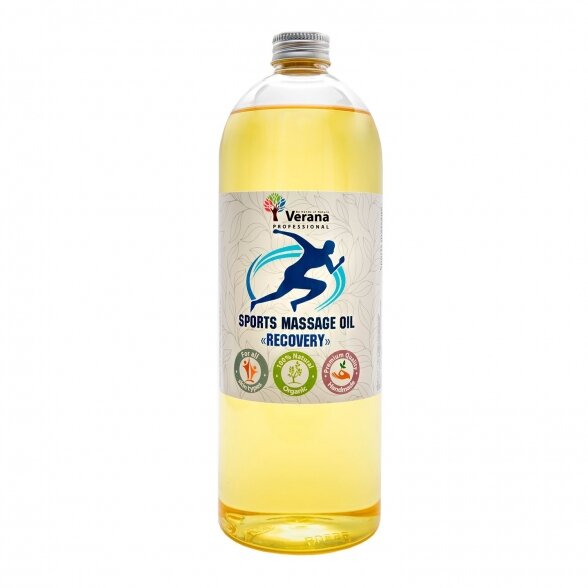 Verana Sportinis aliejus masažui RECOVERY, 250ml 1