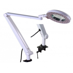 Table LED lamp YM-510 with magnifying glass for manicure procedures, 1 pc.